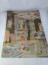 Vintage Tapestry Country House