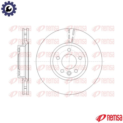 Brake disc 61420 for - 2x,