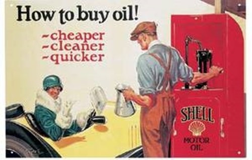 Shell cheaper cleaner steel - shell, "cheaper