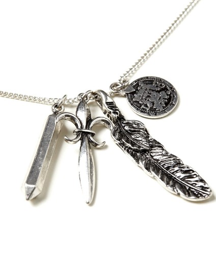 Multi pendant necklace - pendant,