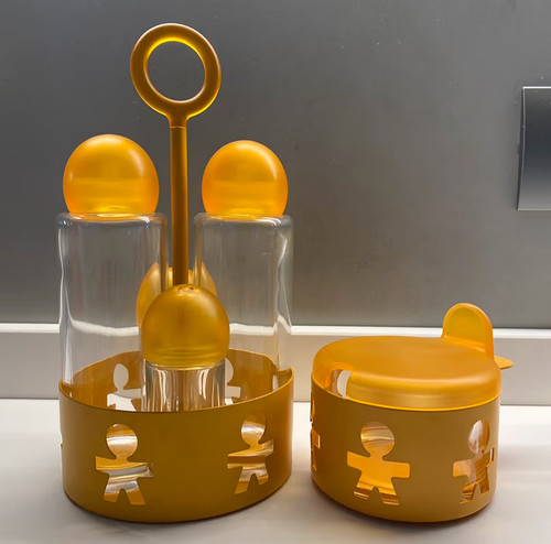 Alessi girotondo condiment - alessi, set