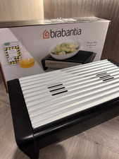 Brabantia Stainless Steel/Black Food Warmer with Two Burners Tested & Working