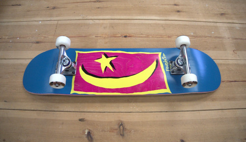 Skateboard with foundation - skateboard,