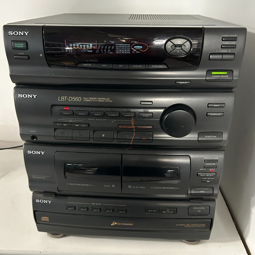 Sony lbt d560 stereo deck - lbt-d560,