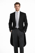 Black piece tailcoat suit - 2,