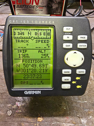Garmin 125 plotter sounder - garmin, /