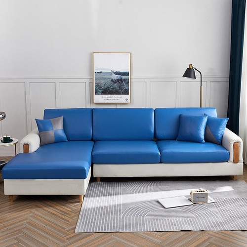 Leather sofa seat cover - pu,