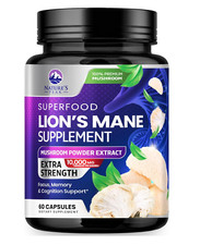 Lions Mane Supplement Mushroom