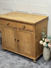Victorian pine cupboard two - victorian,