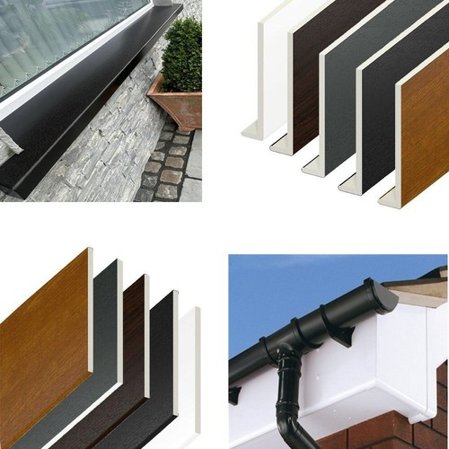 Upvc fascia soffit board 9mm - fascia,