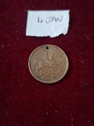 Hannover 1837 token - to,