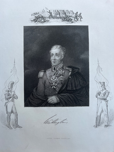 1832 antique print portrait - print;,