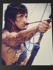 Sylvester Stallone Signed