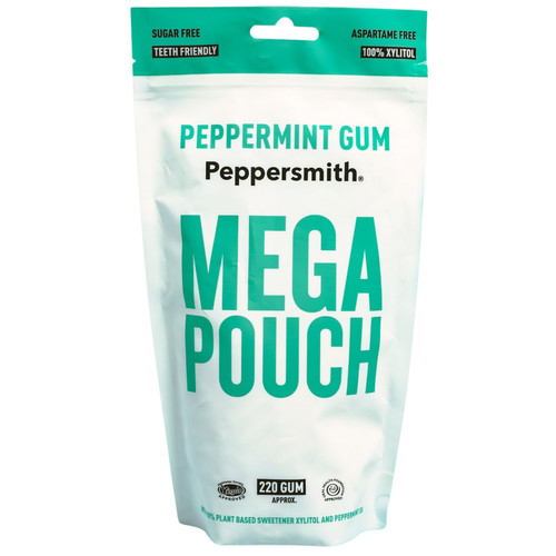 Mega pouch 220 gum pieces - gum,