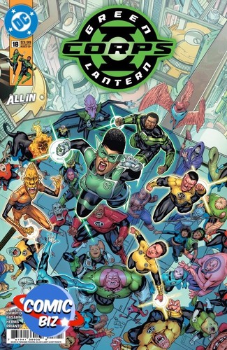 Green lantern corps - corps, #18