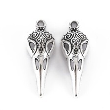 Tibetan Silver Charms Bird