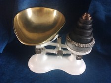 Boots of Nottingham Kitchen scales with set of weights