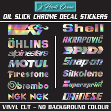 Motorcycle Sponsor Stickers