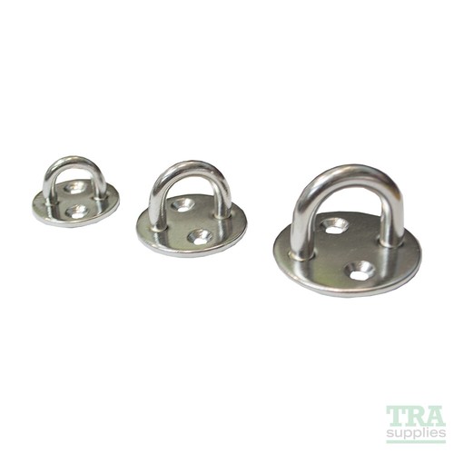 Round eye plate 5mm 9mm - 5mm, 8mm
