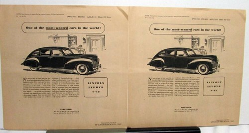 1940 lincoln zephyr car - 1940, v12