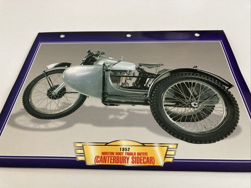 Norton 500 trials outfit - norton, 1952