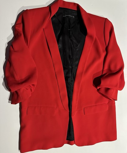 Zara womens red open - womens,