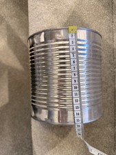 Qty 8 Empty Tin Cans