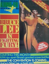 KUNG-FU MONTHLY No. 62 Vintage 1970's UK Poster-Mag Featuring BRUCE LEE (VGC)