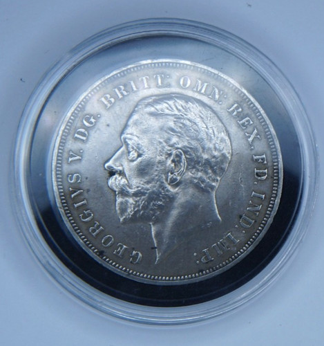 1935 silver crown coin 25th - silver,
