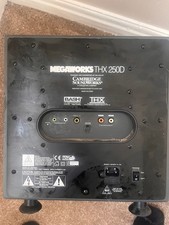 CAMBRIDGE SOUNDWORKS Megaworks THX 250D Subwoofer Powerful 150 Watts (RMS)