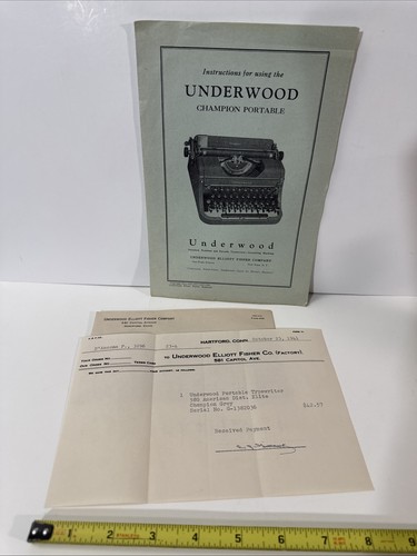 1940 underwood champion - 1940,