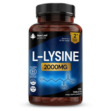 L-Lysine Tablets - 120 High