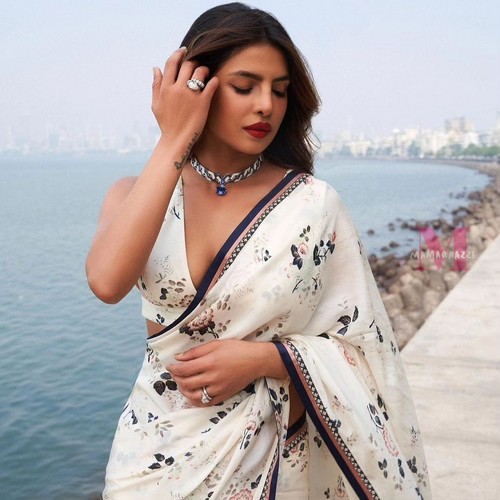 Stylish indian saree designer - saree,