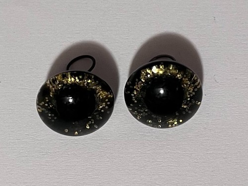 Twinkle black gold shiny glass - black/gold,