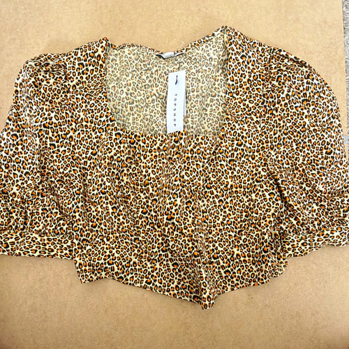 Topshop leopard print square - leopard,