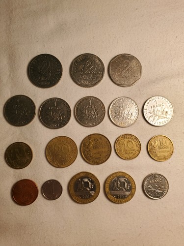 Collection french coins - french,