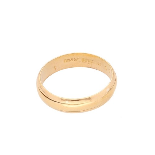 22carat yellow gold ridged - 22carat,