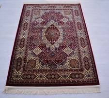 Red Maroon Silky Oriental