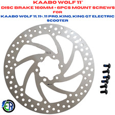 Kaabo Wolf 11 Brake Disc 160mm For Wolf 11 ,11+ 11 Pro, King, King GT Scooter