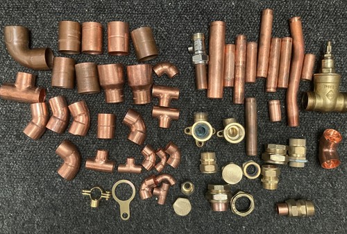 Job lot copper - lot, &