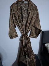 Leopard Print Dressing Gown