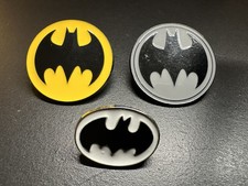 3 x Batman Pin Badges DC