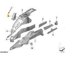 BMW 5 G60 Rear Wheel Arch
