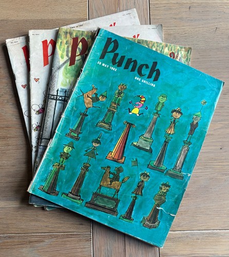 1963 1964 back issues punch - 1963,