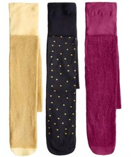 Kids Opaque Glitter Tights 3