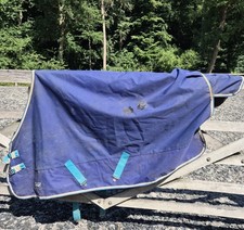 Shires TEMPEST Turnout Rug 100gram 5'6" Blue
