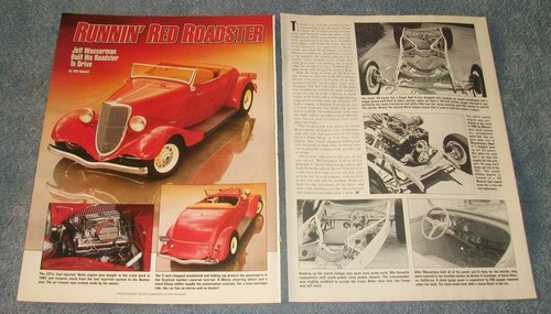 1934 ford roadster hot rod - roadster,