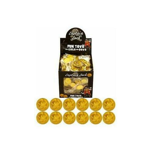 Plastic gold pirate - plastic, coins