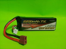 VANT 3S 11.1V 2200mAh 75C Lipo