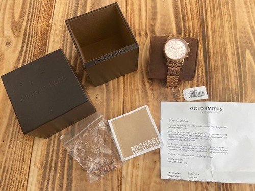 Michael kors rose gold watch - kors,